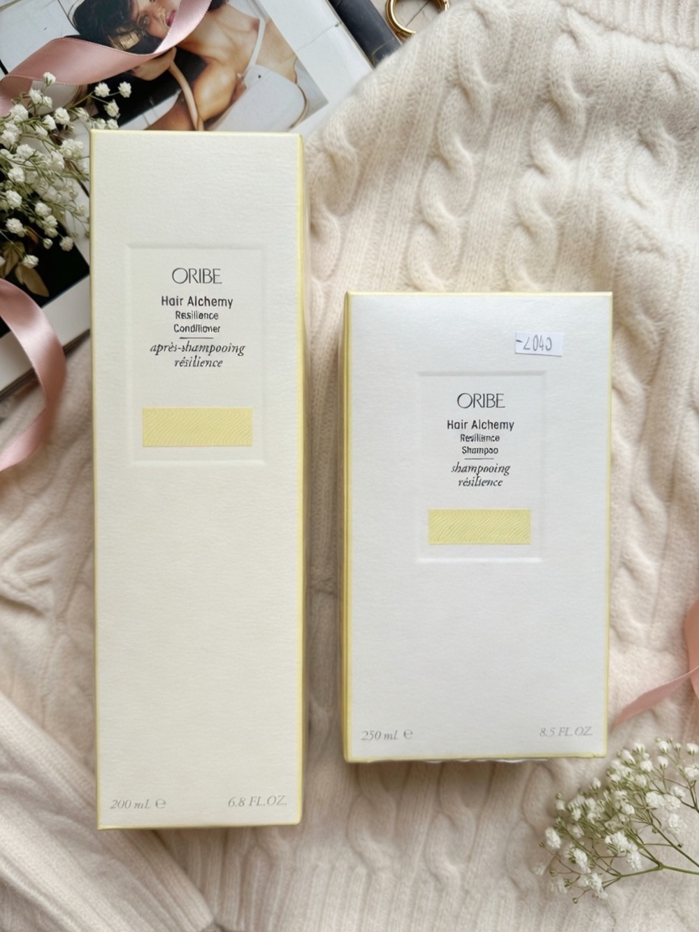 Oribe Hair Alchemy Resilience Shampoo and Conditioner Set - New in Box